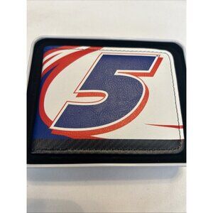 NASCAR Kyle Larson #5 Racing Logo Vegan Leather Bi-Fold Wallet Official licensed